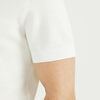 Klassische, solide gestrickte Poloshirts im Frühjahr-Sommer-Stil für Herren aus Baumwolle