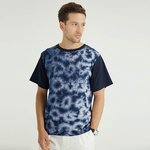 Klassisches bedrucktes Rundhals-T-Shirt im Frühjahr-Sommer-Stil für Männer