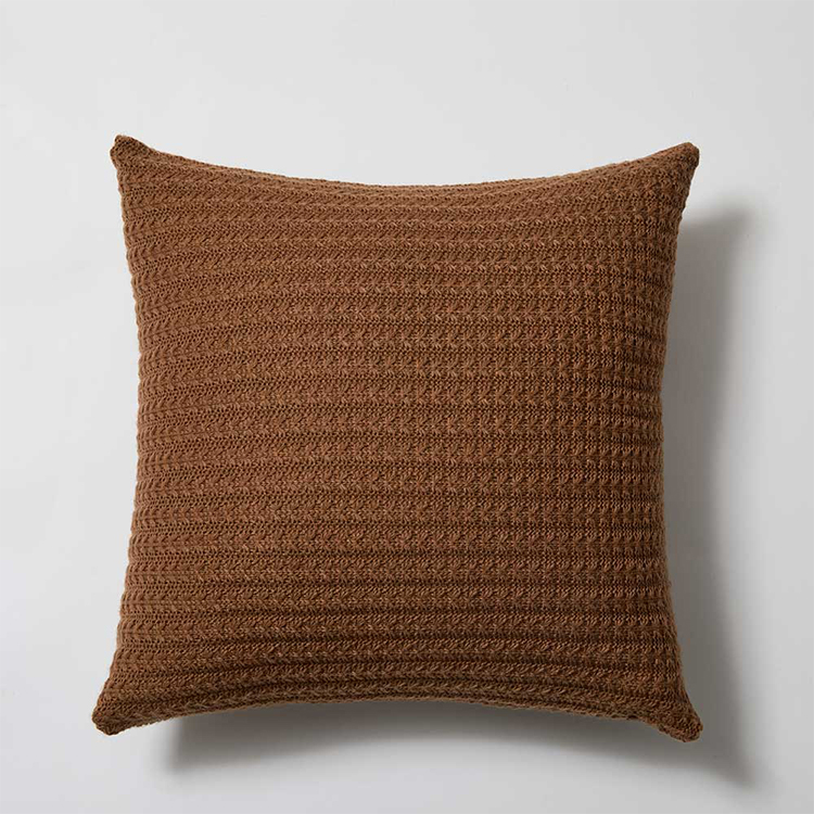 Personalisierter Sofakörper-Kissenbezug aus 100 % Acryl mit Zopfmuster